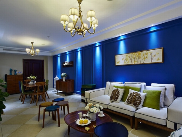 Trang trí nội thất sang trọng theo phong cách Châu Âu cho căn hộ 110m2 7